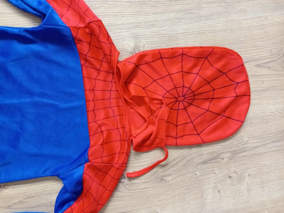 Przebranie strój karnawałowy Spiderman rozmiar 110/116