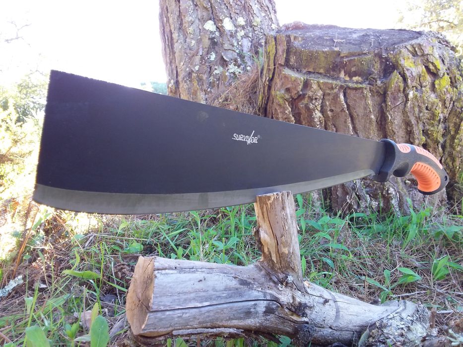 Machete de cana mestre talheres sobrevivente 14"