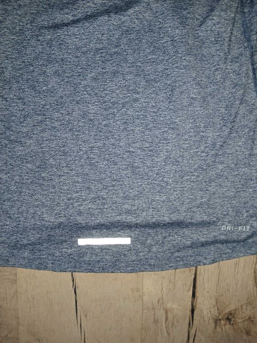 Grafitowa bluza treningowa Nike Running S nowa
