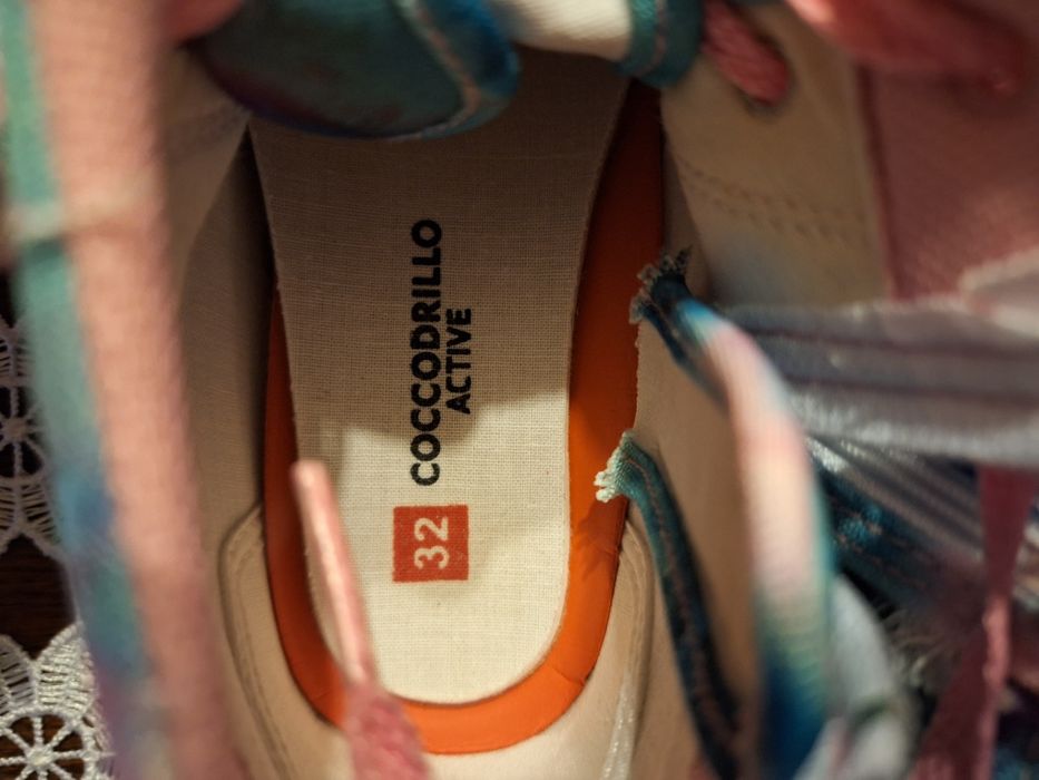 Buciki Trampki dziecięce dziewczęce rozmiar 32 Coccodrillo Active