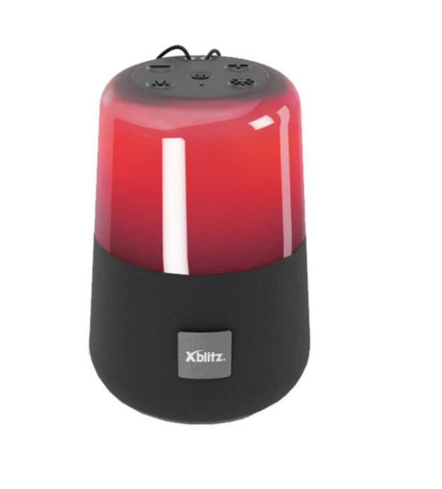 Głośnik Bluetooth RGB Świeci Kolorowo Xblitz Master Go USB Karta SD Radio Nowy