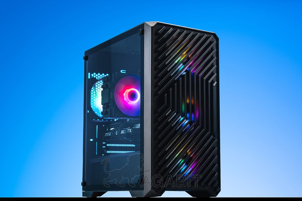 Обсидіан v2! RTX 5050 8GB+i3-14100F+DDR4 16GB+M.2 SSD 500GB –  Ігровий комп'ютер ПК для ігор геймерський игровой компьютер