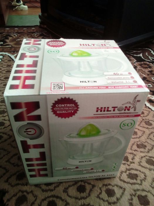 соковыжималка для цитрусовых HILTON AE 3165,новая