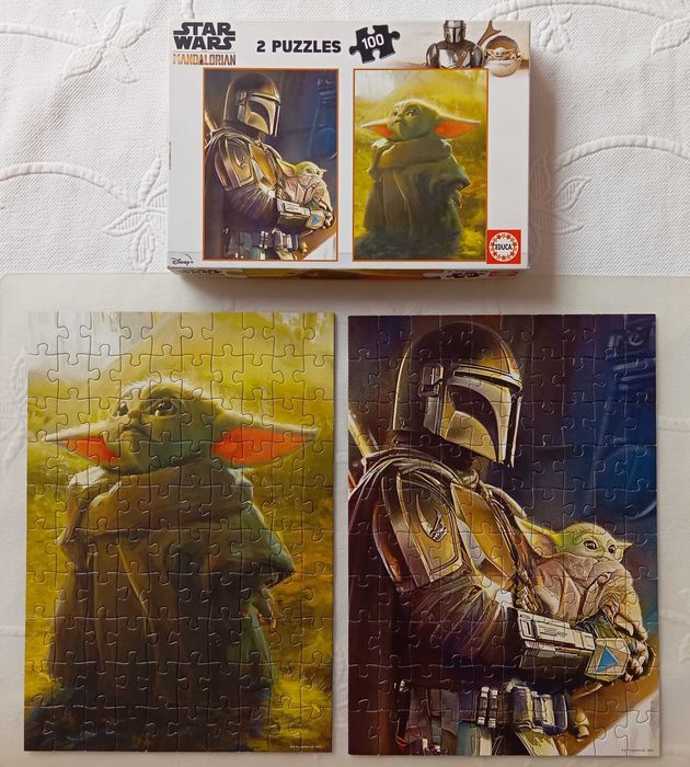 Puzzle Star Wars Mandalorian (2 x 100 peças)