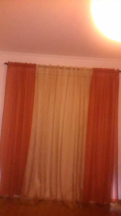 Cortinas laranja
