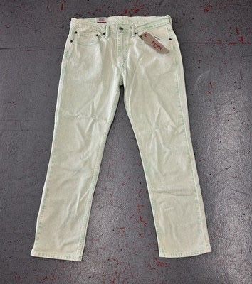 Джинси Levi's Mint Washed 511 Slim Stretch Distress Denim Jeans Size W34 L30