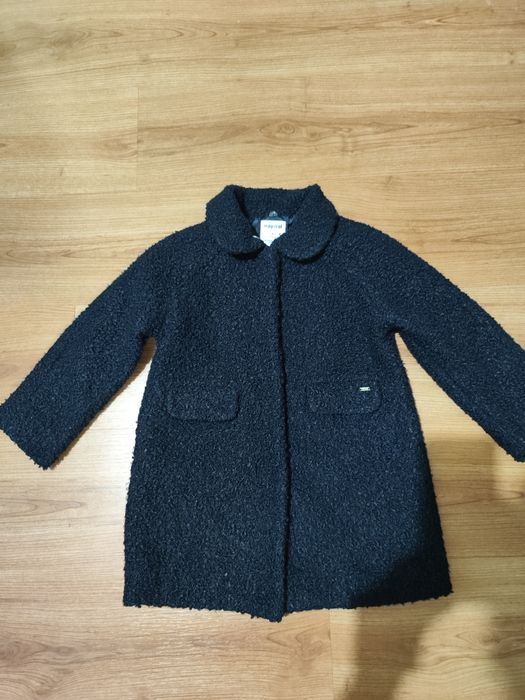Casaco azul marinho de menina da Mayoral