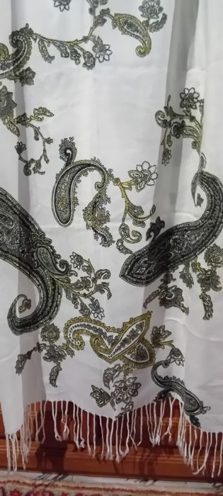 Pashmina -  zestaw dwóch kaszmirowo-jedwabnych szali Pashmina ,szary