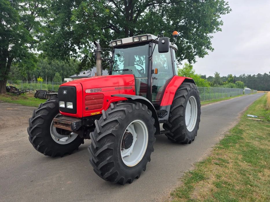 Massey Ferguson 6280 Dynashift  Dynashift , opony 80% oryginał nie malowany świeżo sprowadzony