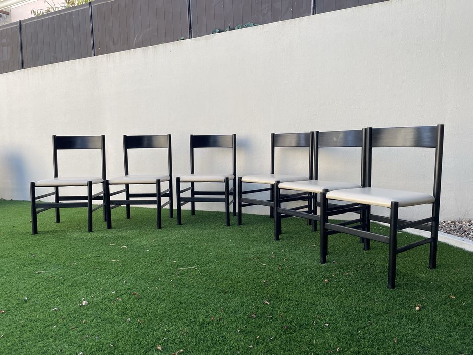 Conjunto de 6 Cadeiras Vintage