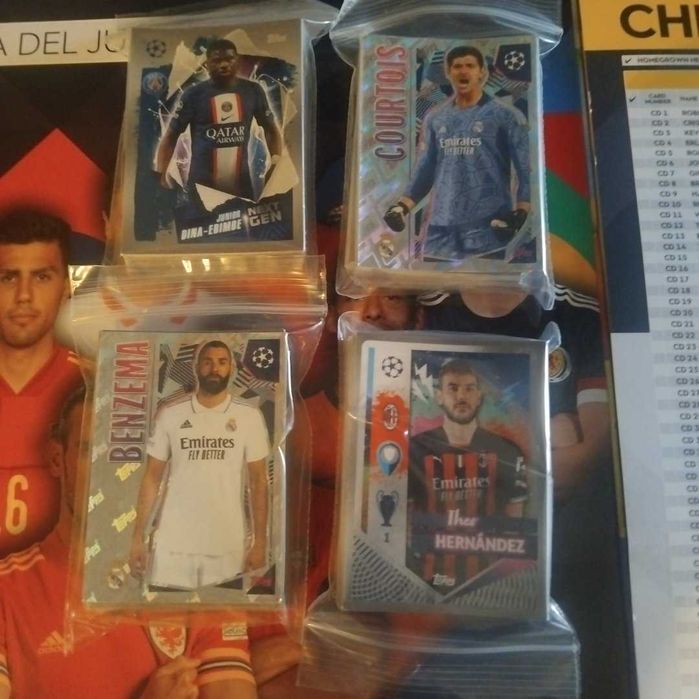 400 cromos champions league 2022/23