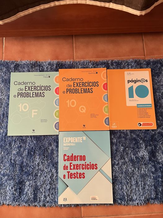 Livros de fichas 10 ano