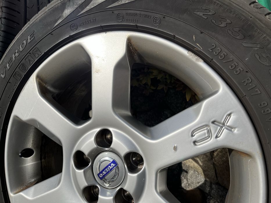 Rodas pneus jantes Volvo XC70 originais