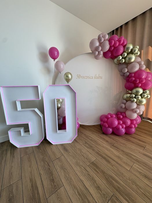 Ścianki balonowe i dekoracje balonowe