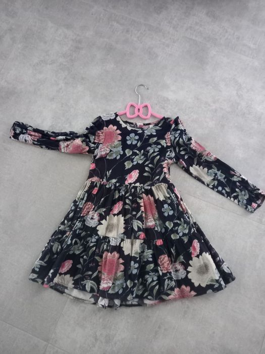 Sukienka w kwiaty Coccodrillo rozmiar 122