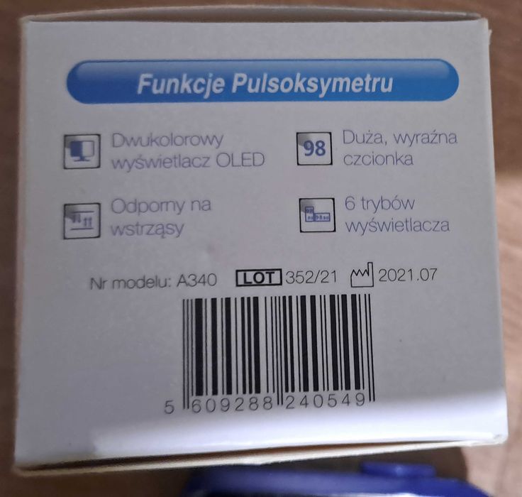 Pulsoksymetr aeon