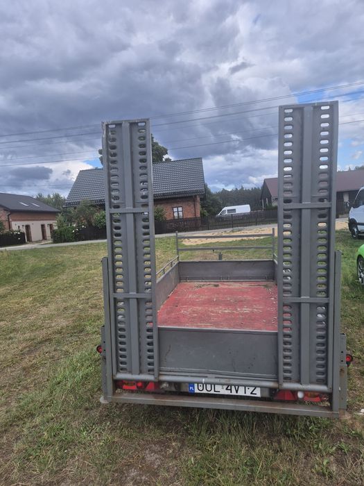Przyczepa do przewozu minikoparki DMC 2000kg
