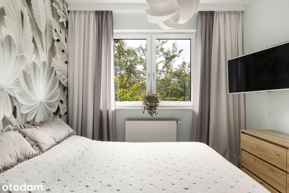 3 pokoje z ogrodem 42 m² | kameralny budynek | Klecina