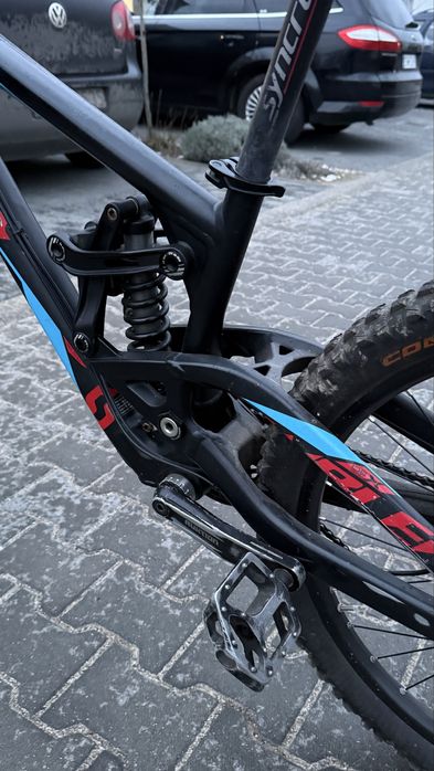 Rower DH Scott Gambler 30 2014, Downhill RockShox Boxxer