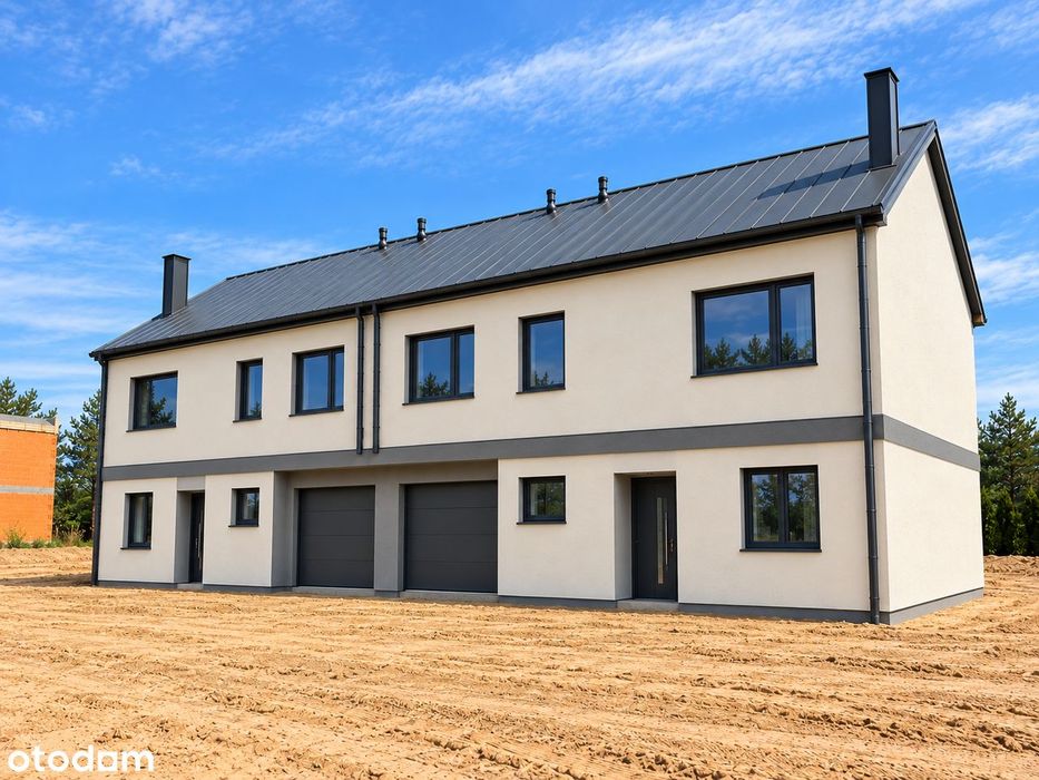 Dom 125 m2 z garażem w Krubinie - działka 500m2