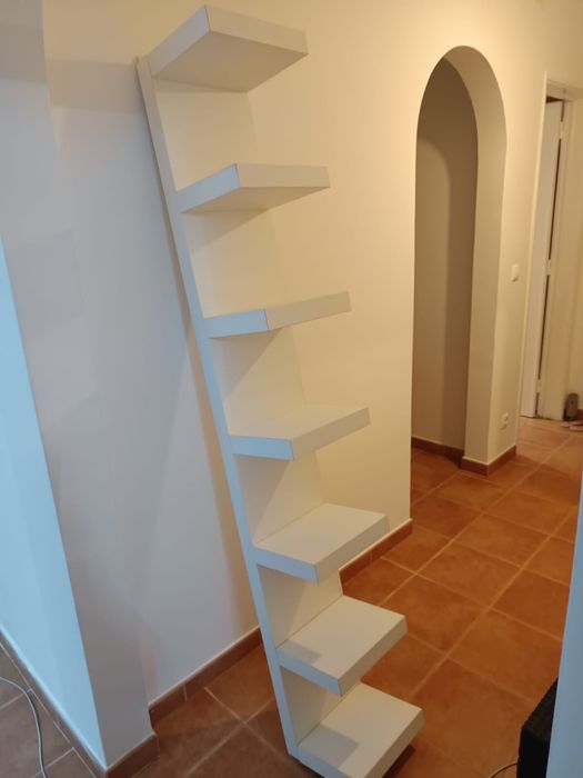 Movel de parede branco