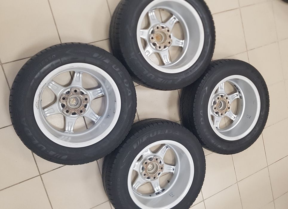 Диски 5×120. +шини BMW Віваро Трафік Примастар шини FULDA 205/60 R15.