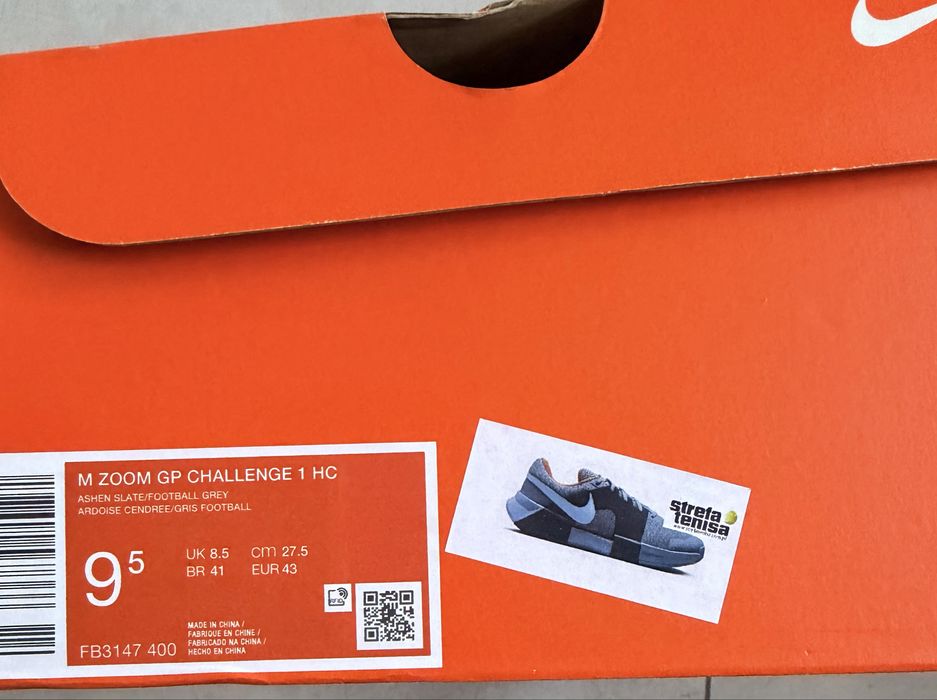 BUTY Tenisowe NIKE GP Zoom Challenge 1 rozmiar 43