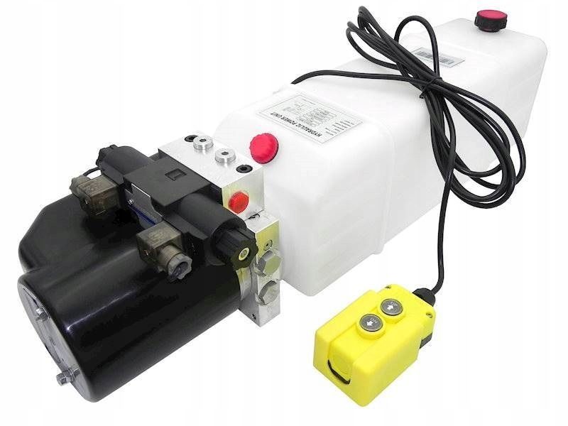 Agregat hydrauliczny 12V 2,0kW 2,5cm3 11L DOUBLE