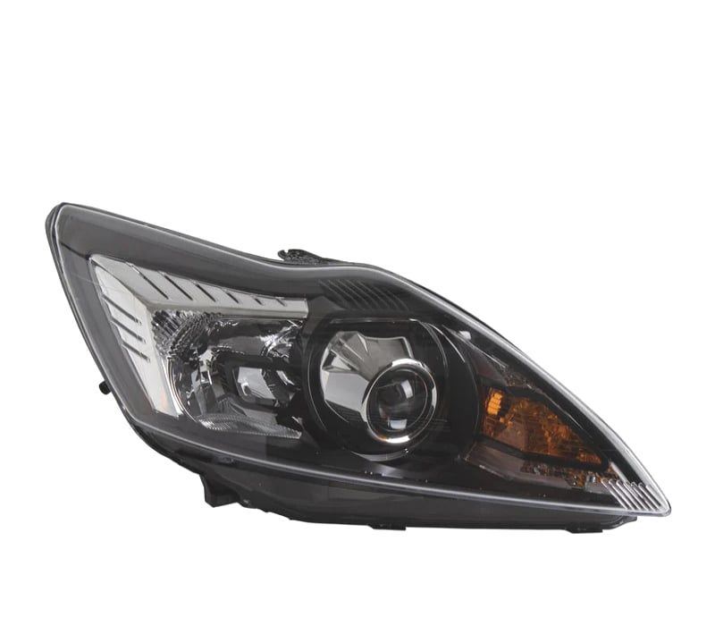 FARÓIS XENON PARA FORD FOCUS III 08-10 FUNDO PRETO