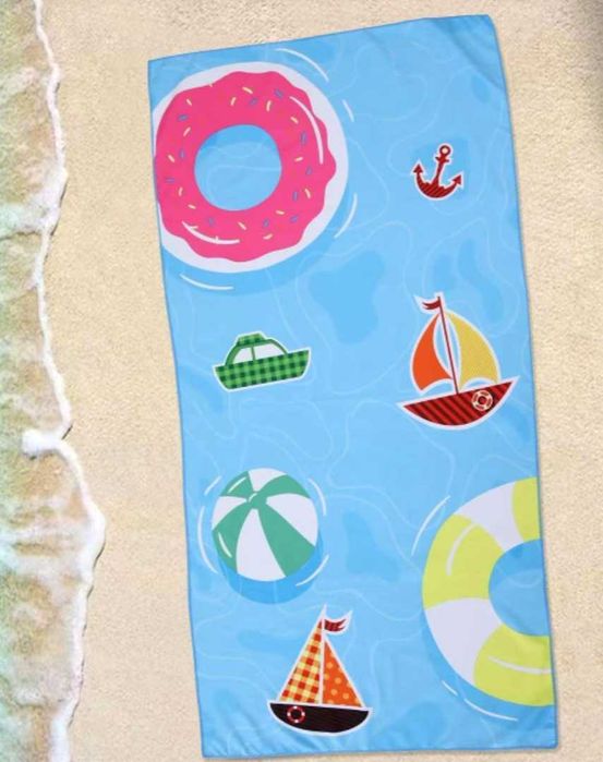 Ręcznik na plażę i basen-miękki , lekki