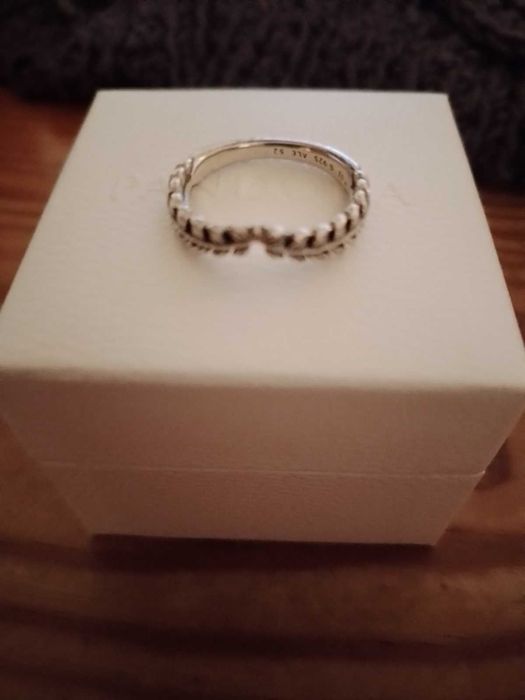 Anel original da Pandora em prata medida 52