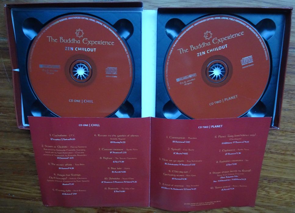 The Buddha Experience - Zen e Chiilout (A Experiência de Buda) 2 Cd´s