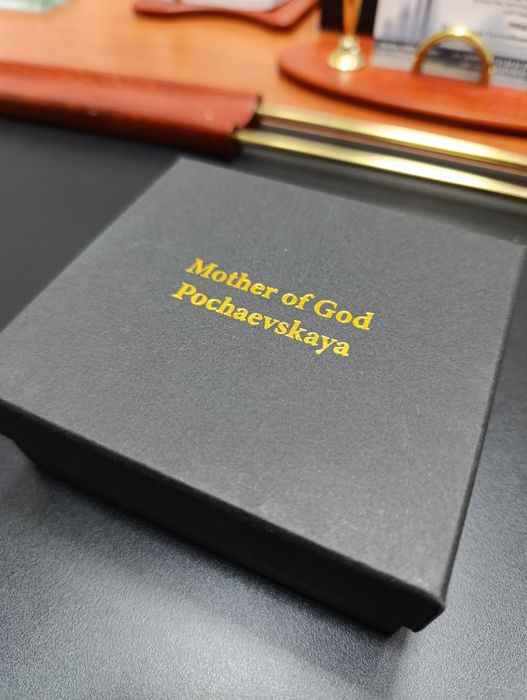 Інвестиційна колекційна унція СРІБЛА." Ікона Почаївської Божої Матері"