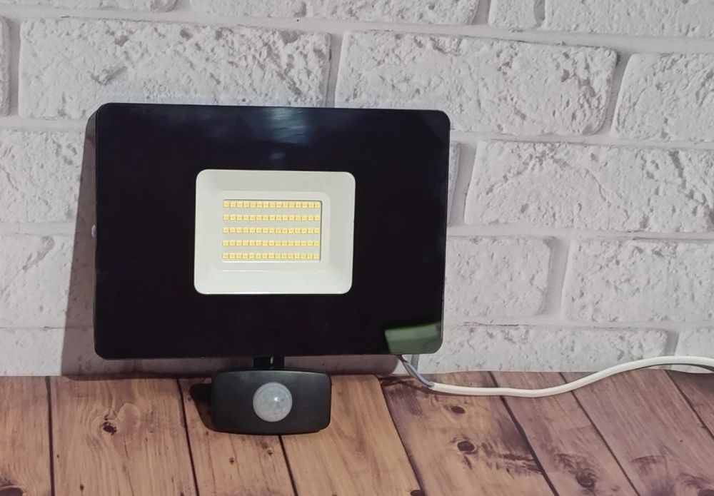 Naświetlacz LED Eglo Faedo 3 z czujnikiem ruchu