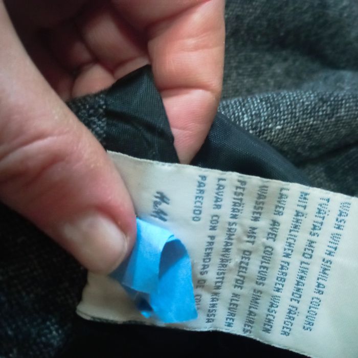 Трикотажний піджак та шерстяна спідниця H&M