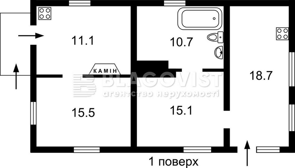Продаж фасадної ділянки в центрі міста Вишневе,вул. Лесі Українки - Вид 4