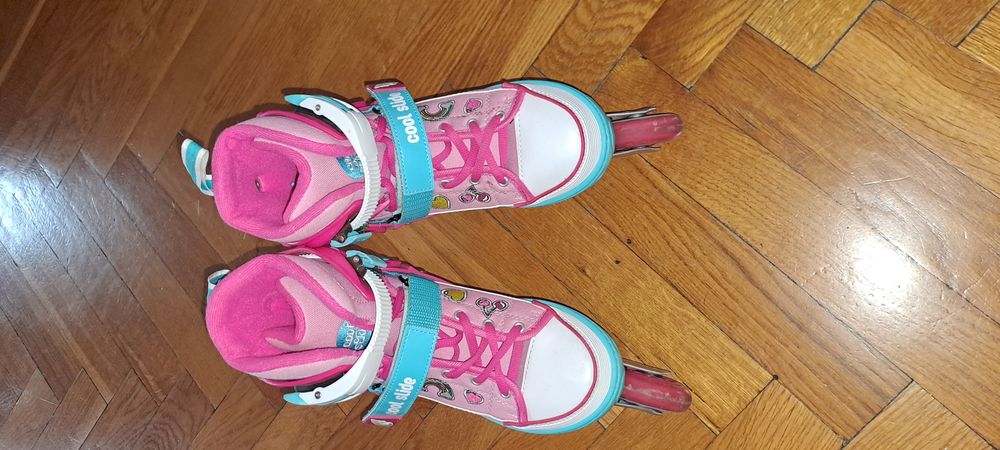 Rolki SUMMER DREAM 37-40 regulowane łyżworolki różowe unicorn