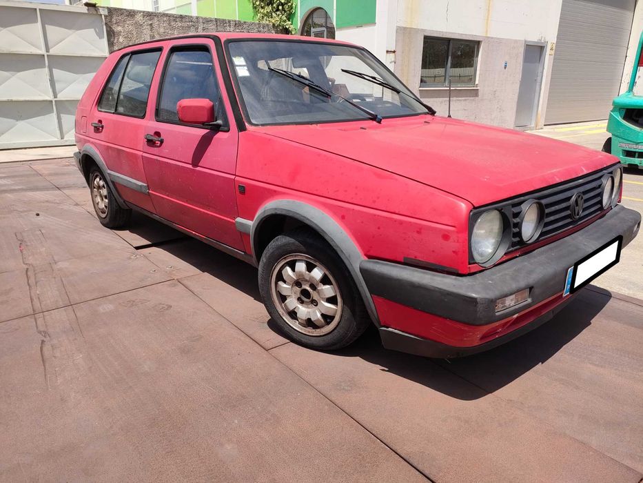 VW Golf II Hatchback (19E, 1G1) 1.6 D Diesel 50 cv / 37 kW 1983 - 1991 Para Peças