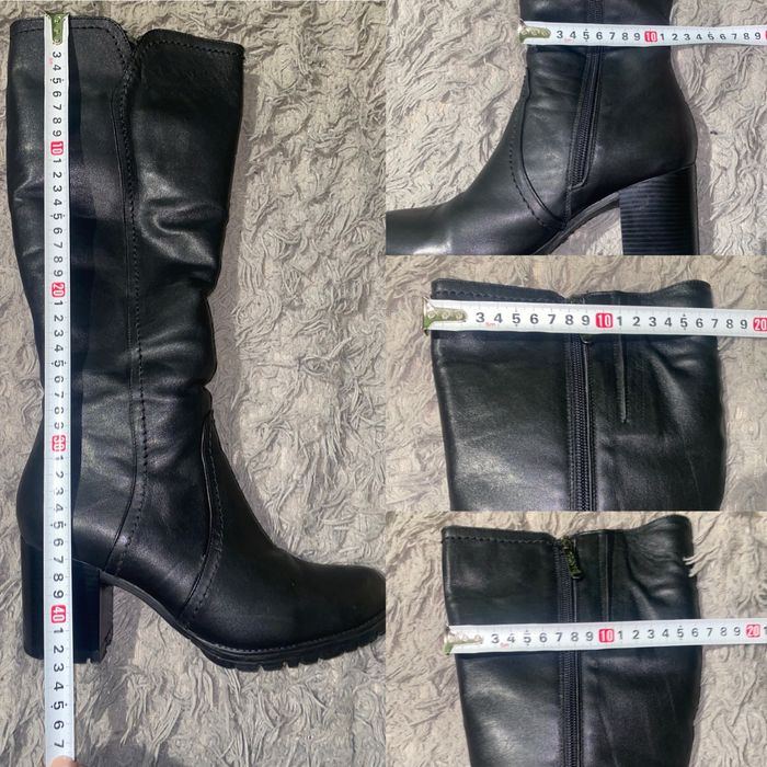 Чоботи жіночі зимові шкіряні 38 р