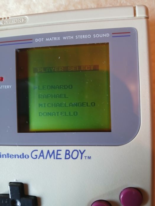 Teenage Mutant Ninja Turtles Fall Of The Foot Clan gameboy