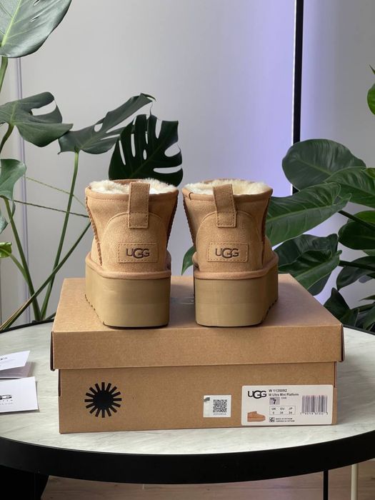 Уггі UGG Ultra Mini Platform Chestnut (36-41)