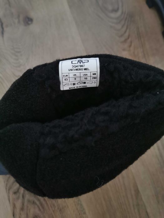 Buty zimowe CMP North Track – rozmiar 43 male – wodoodporne, ocieplane