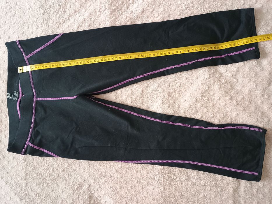 Legginsy czarne h&m r. 158/164