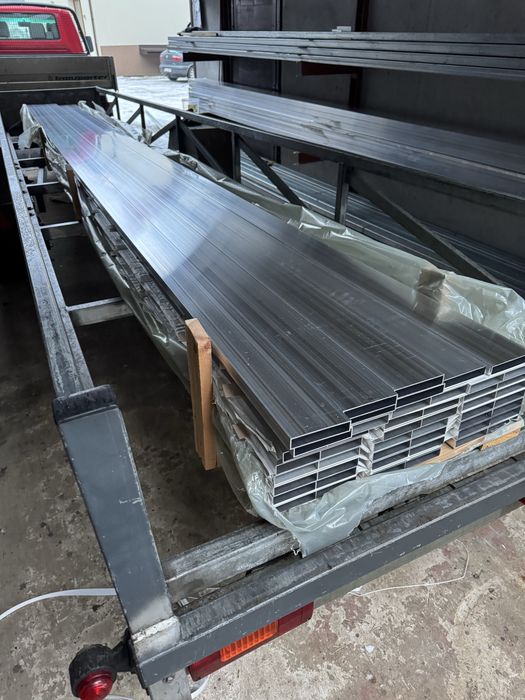 Profil aluminiowy 100x20 x2 mm wypełnienie tarasu balkonów ogrodzeń
