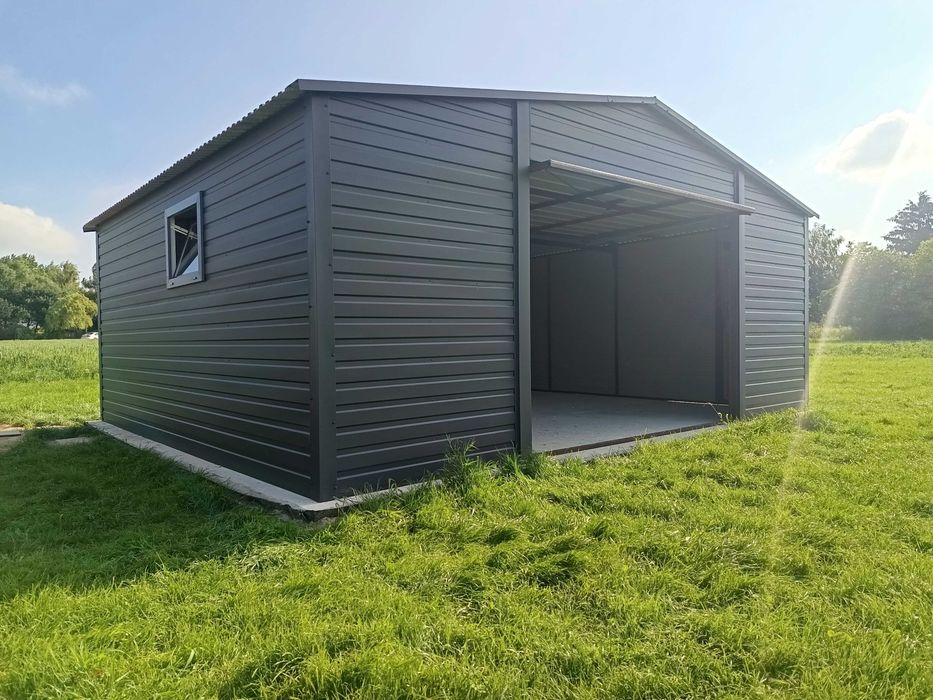 Garaż blaszany garaże blaszane 6*5 7*5 6*6 producent profil RUS-STAL