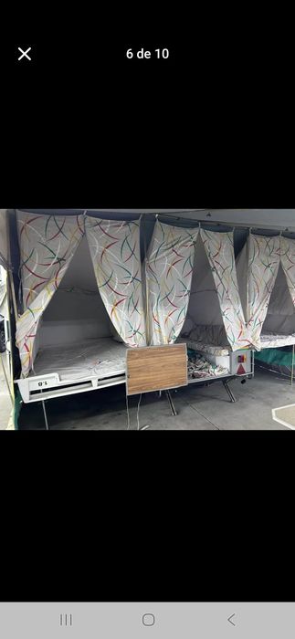 Autotenda com 3 quartos