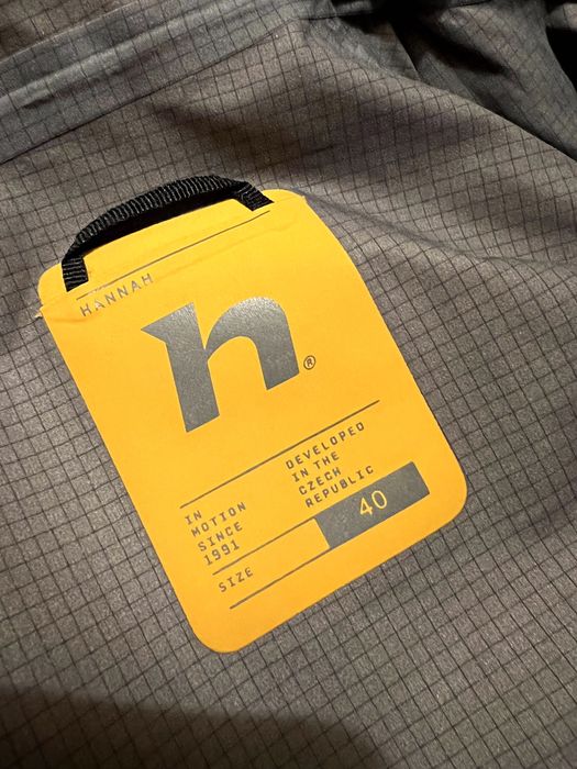 Kurtka przeciwdeszczowa damska Hannah Abigail - żółta, rozmiar 40 (L)