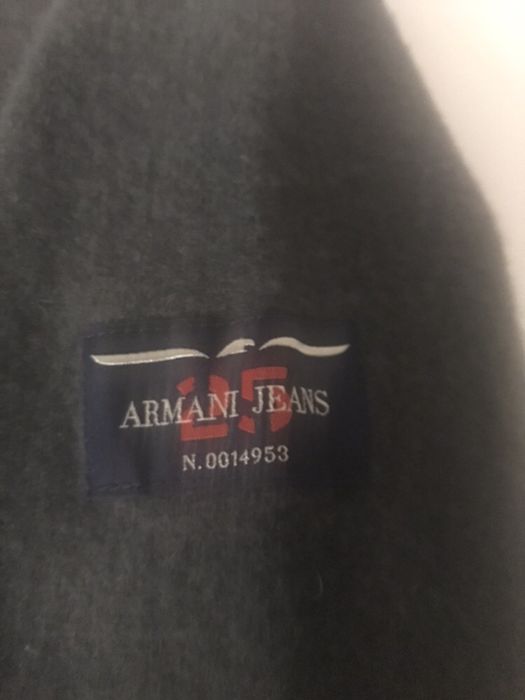 ARMANI wełniany sweter męski r. L