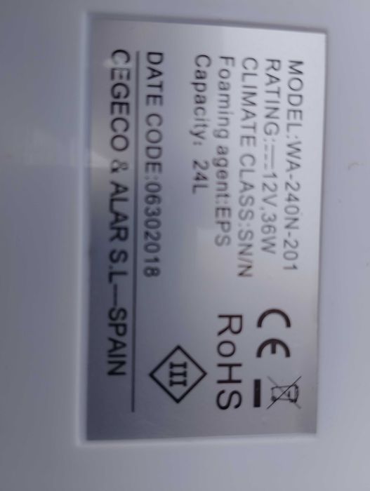 Mala térmica elétrica 12v - 24 litros