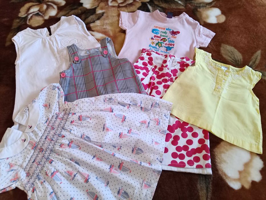 Набір речей для дівчинки 6-9 місяця